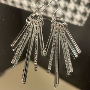 (New!) wind chime earrings in sterling silver
